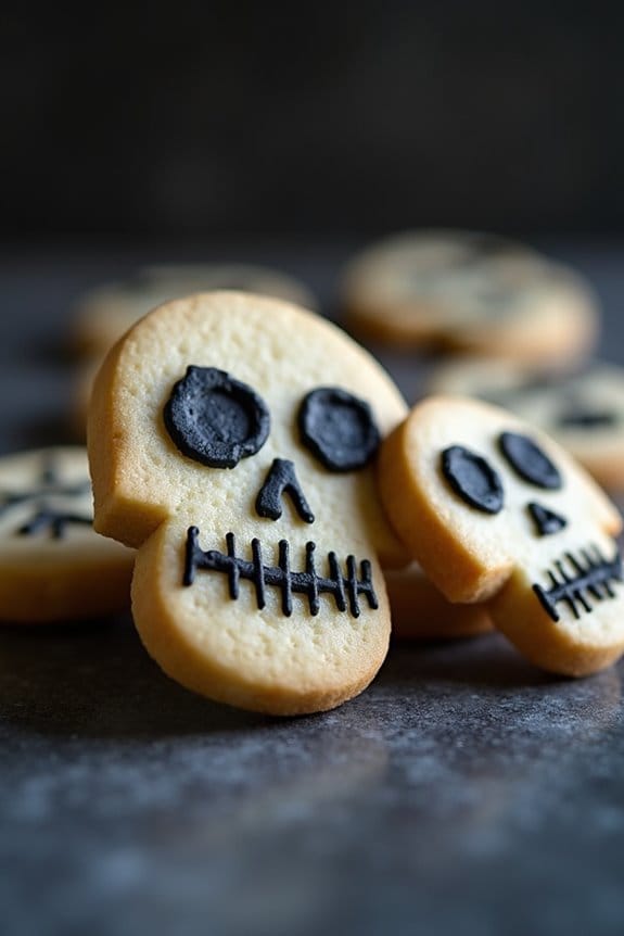 spooky skull cookie recipe