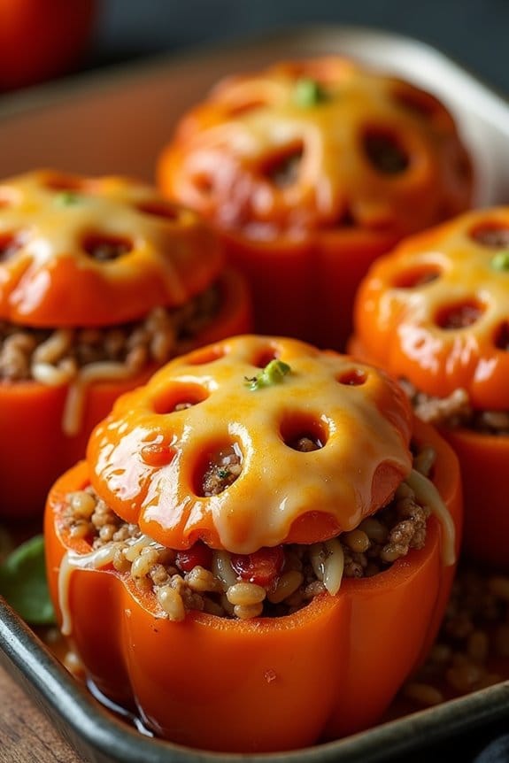 spooky stuffed pepper recipe