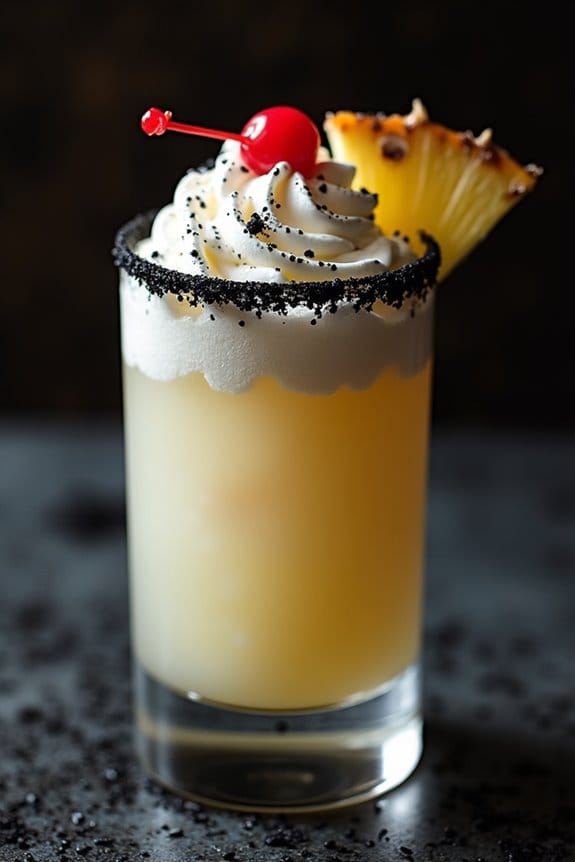 spooky tropical cocktail delight