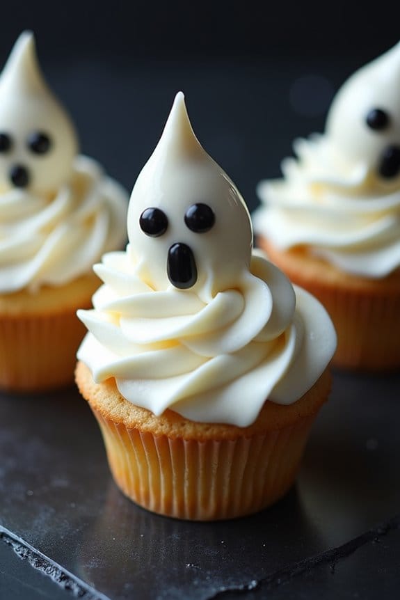 spooky vanilla cupcake recipe