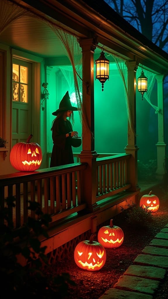 spooky window display ideas