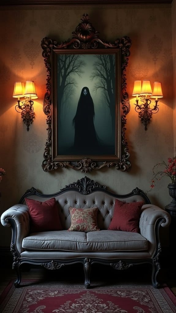 spooky yet stylish decor