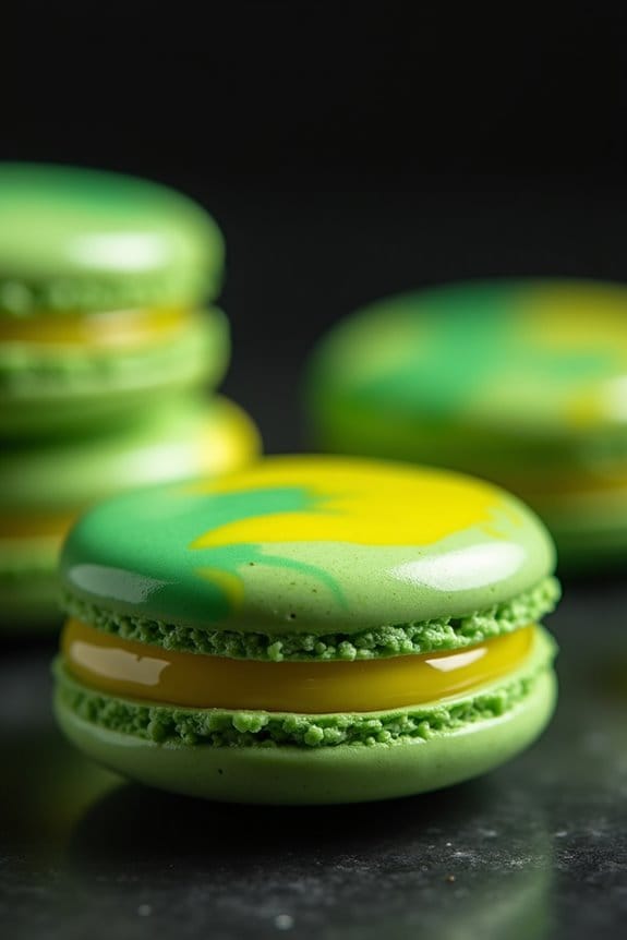toxic waste macarons recipe