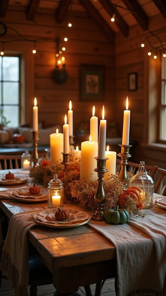 warm rustic farmhouse ambiance