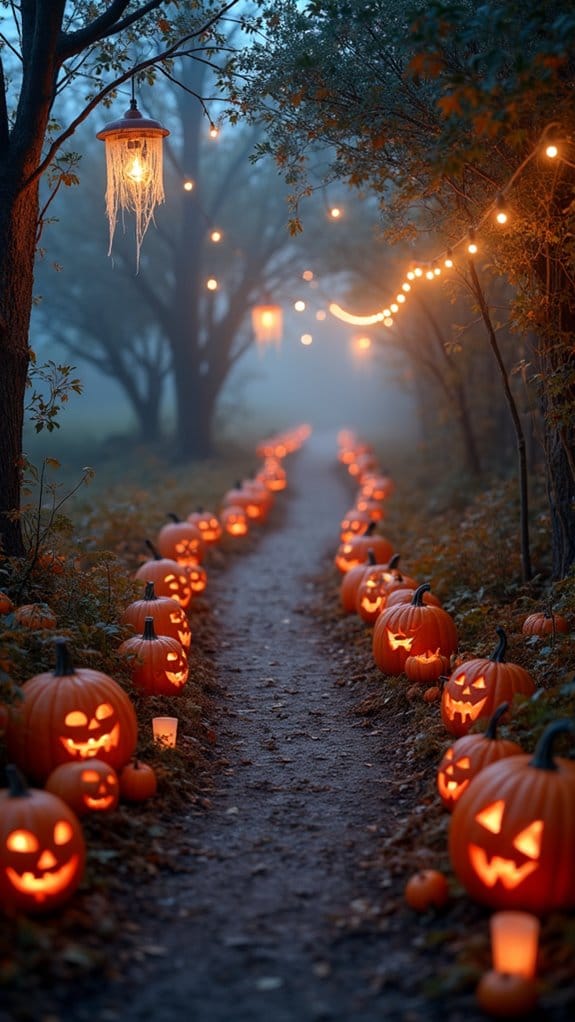 whimsical halloween fairy lights