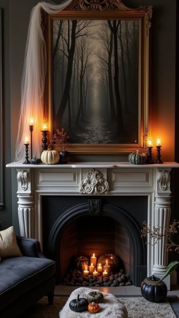 whimsical halloween wall art