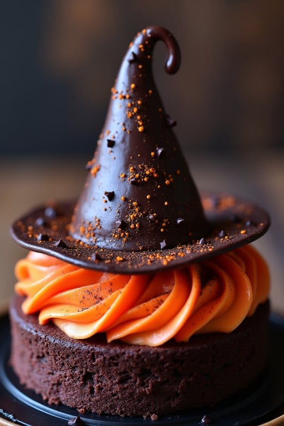 whimsical halloween witch s cake