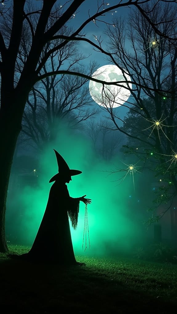 wicked witch yard illumination