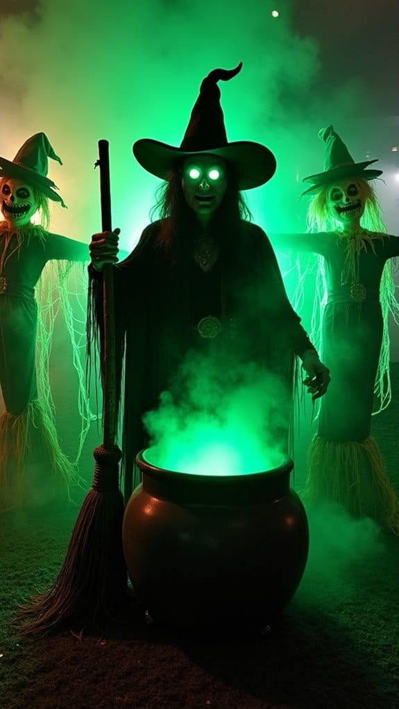 wicked witches haunt yard