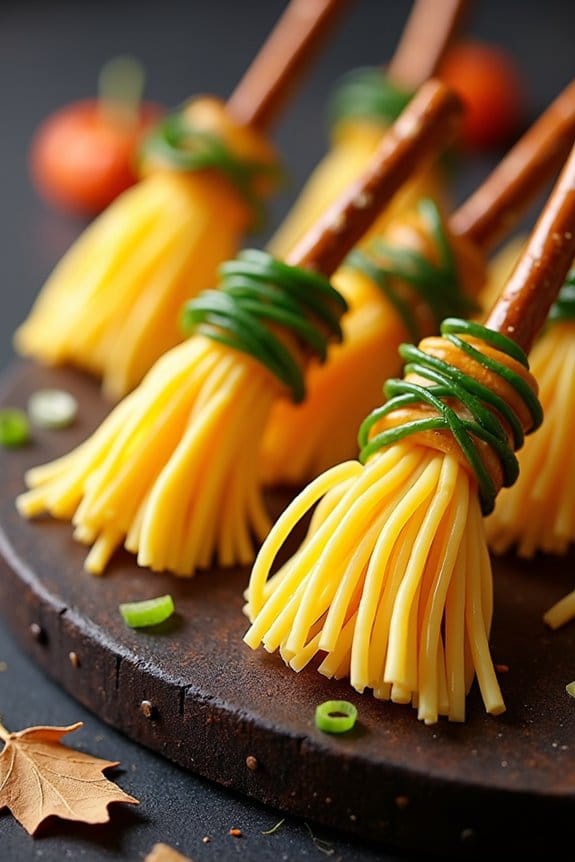 witch s broomstick cheese sticks