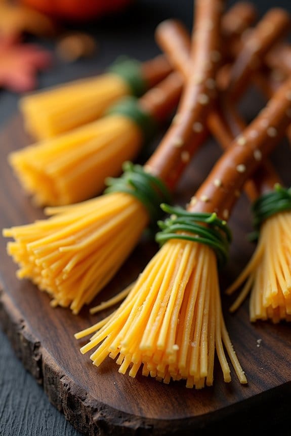 witch s broomstick pretzels recipe