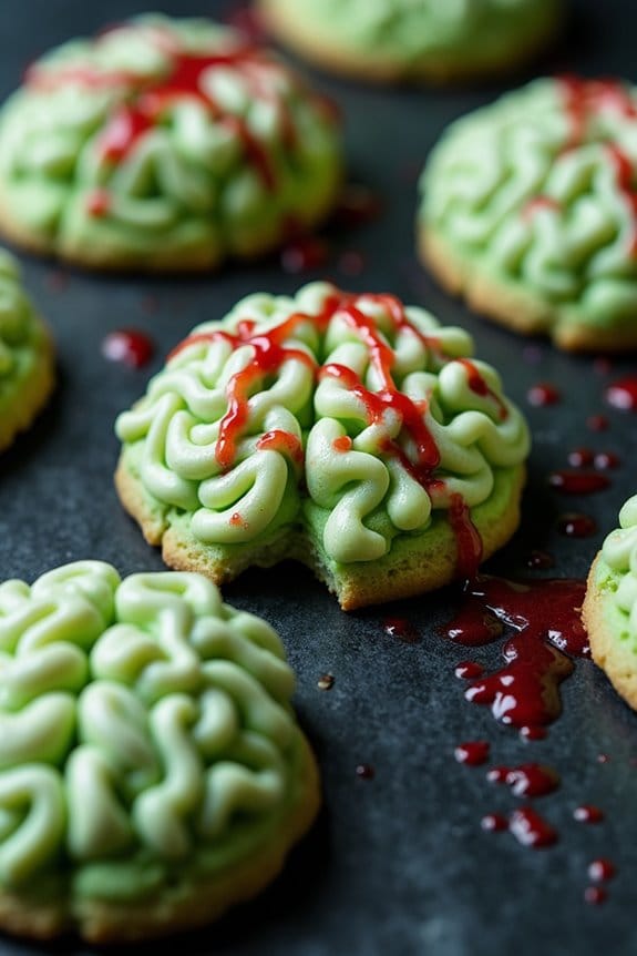 zombie themed cookie recipe