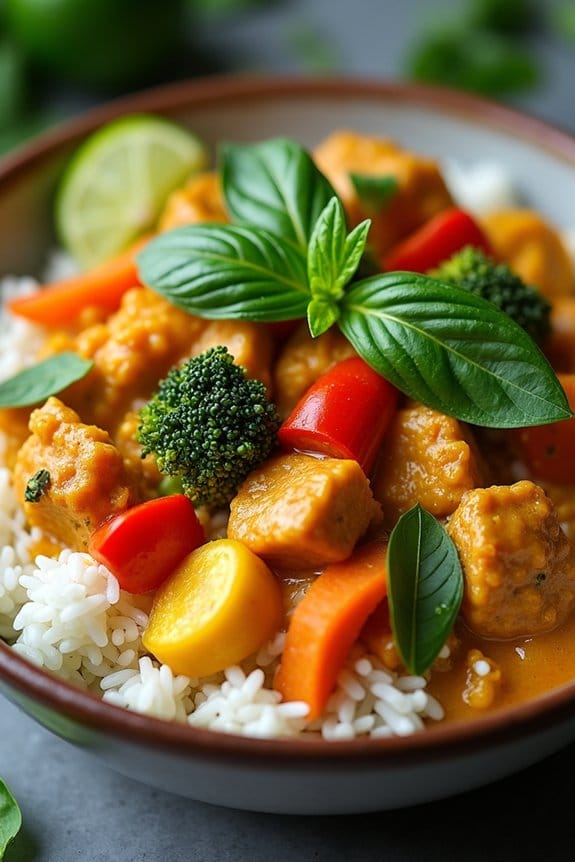 aromatic thai turkey curry
