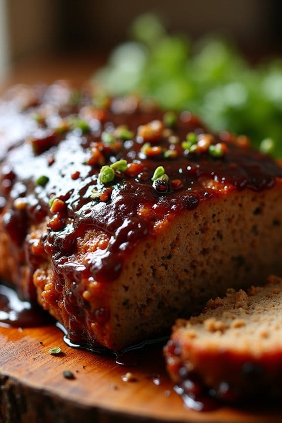 balsamic glazed turkey meatloaf