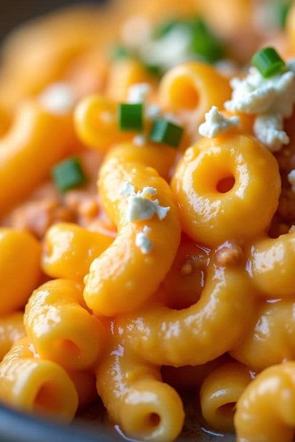 buffalo turkey mac and cheese