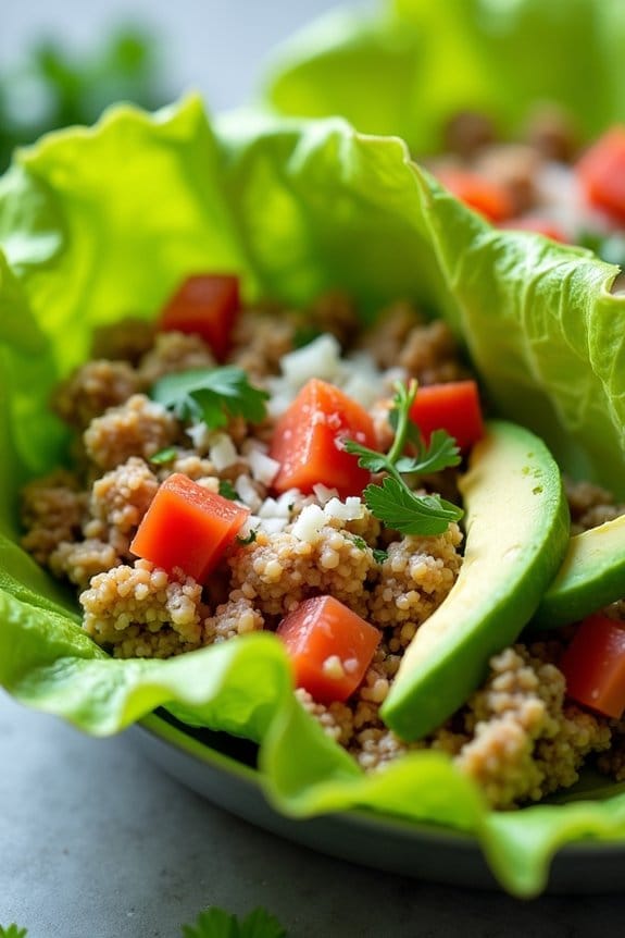 cilantro lime turkey wraps