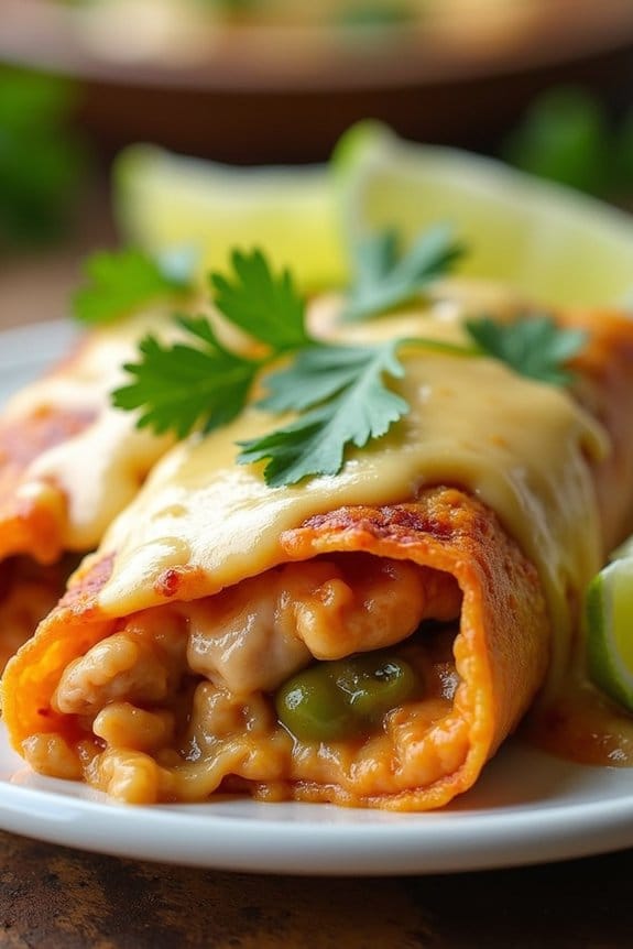 creamy turkey enchiladas recipe