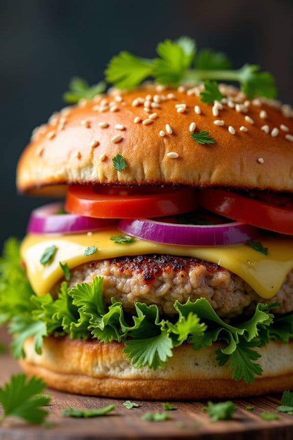 flavorful turkey burger recipe