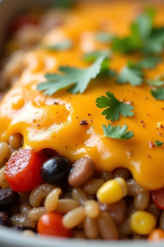 flavorful turkey rice casserole