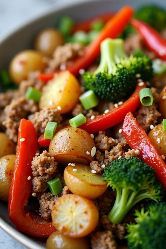 ground turkey stir fry recipe
