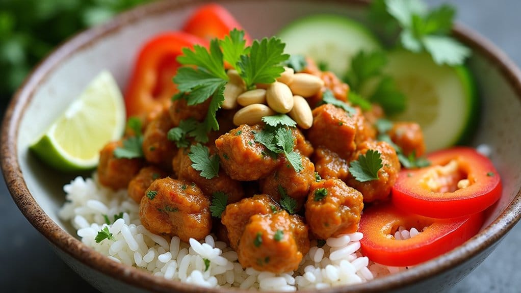 ground turkey taco bowls