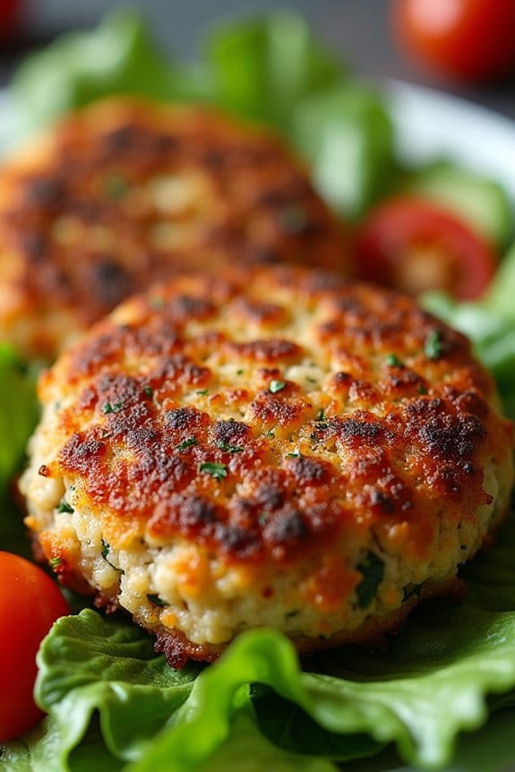 healthy air fryer turkey patties