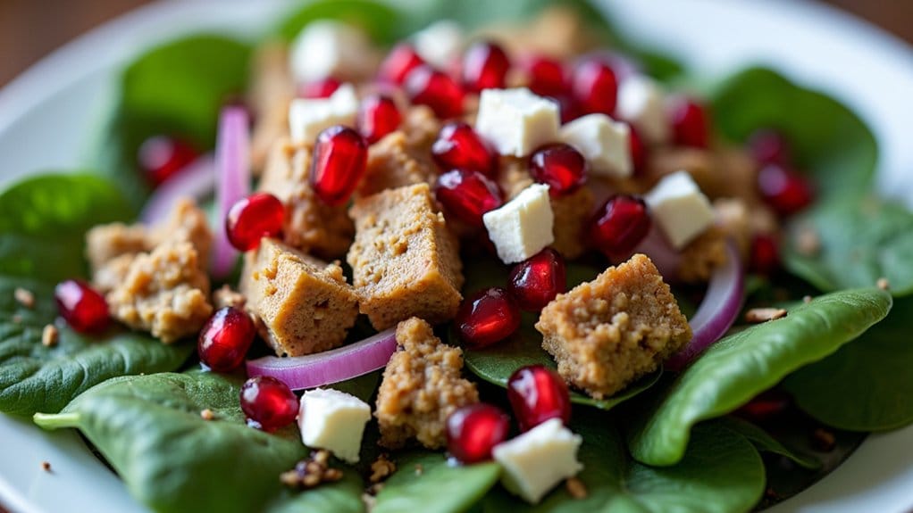 healthy and hearty salads