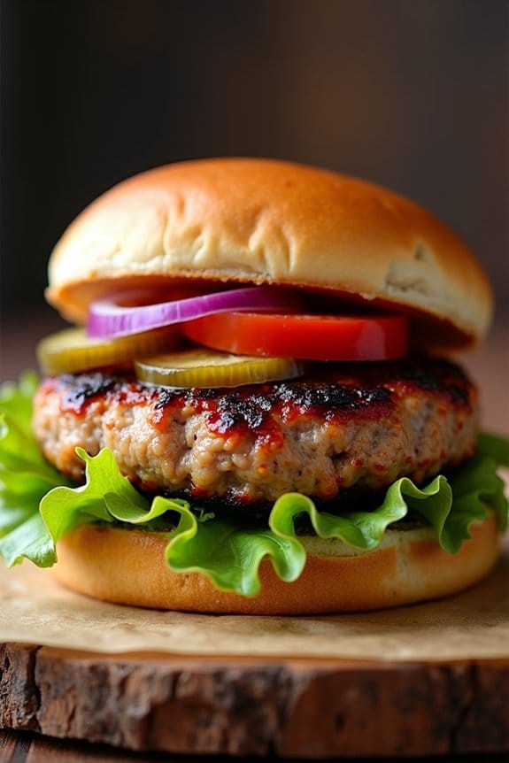 healthy bbq turkey burgers