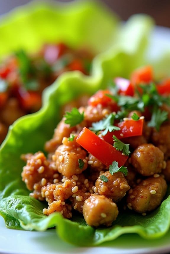 healthy flavorful turkey wraps