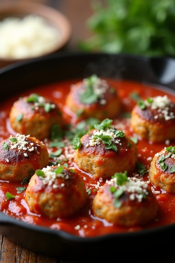 healthy low carb meatballs