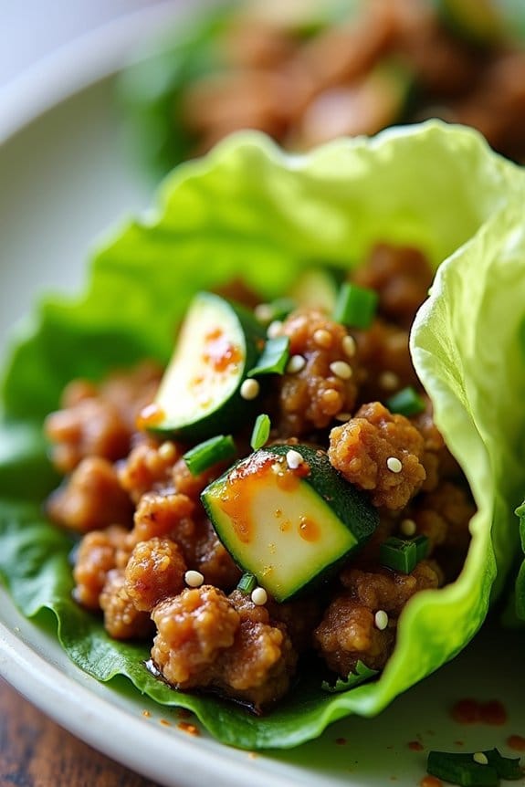 healthy spicy turkey wraps
