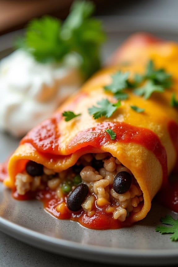 healthy turkey enchiladas recipe
