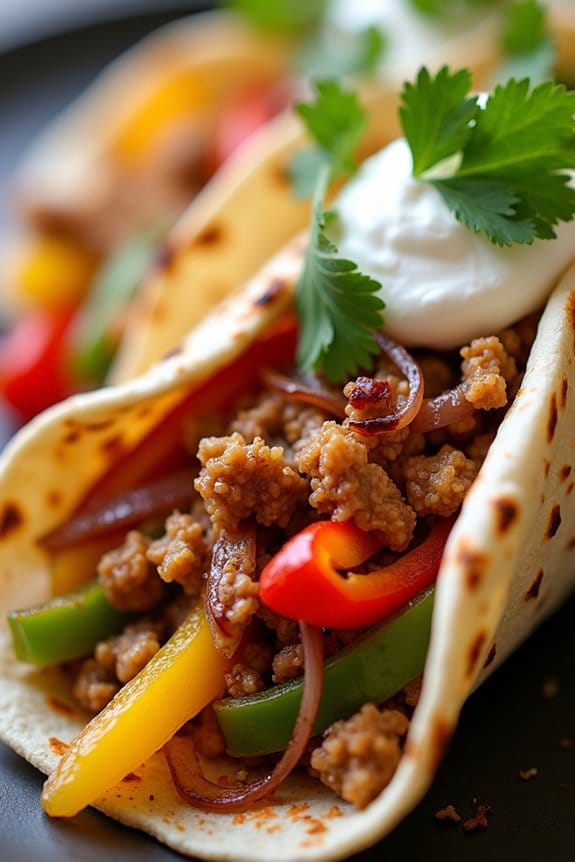 healthy turkey fajita recipe