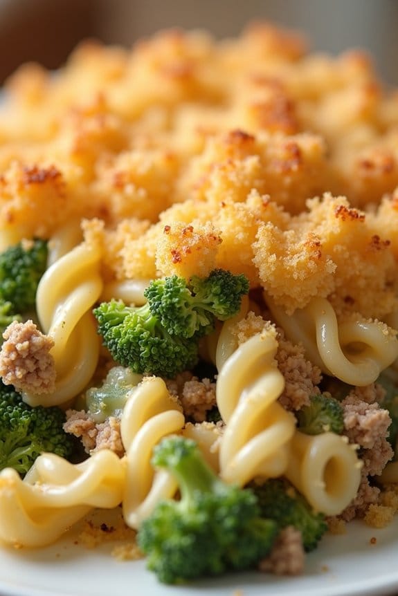 healthy turkey pasta bake