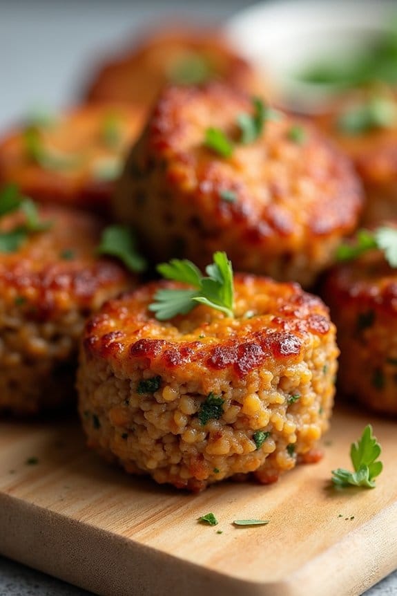healthy turkey quinoa bites