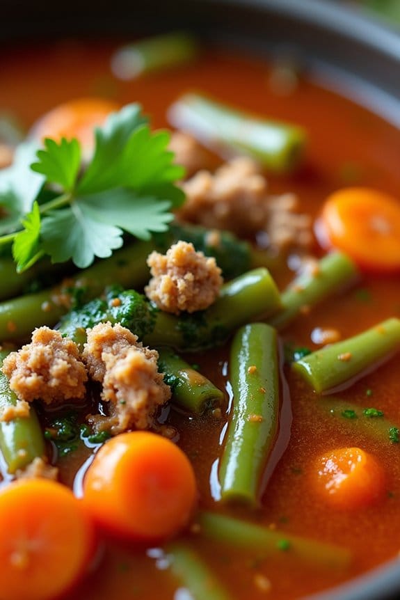 hearty spicy turkey soup