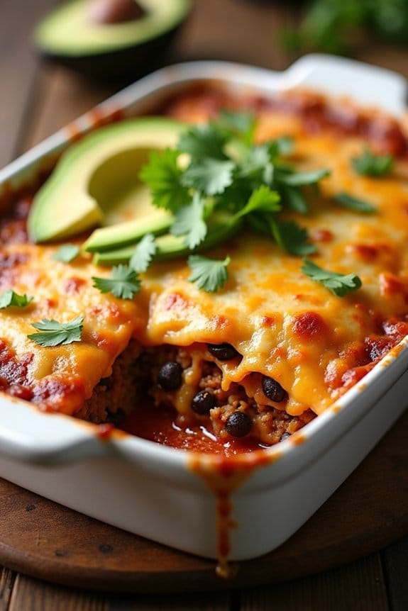 hearty turkey bean casserole