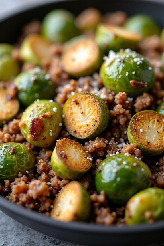 hearty turkey brussels sprouts hash