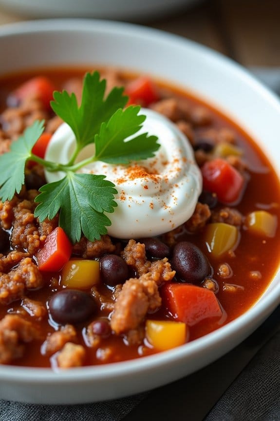 hearty turkey chili recipe