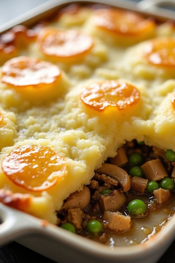 hearty turkey mushroom pie
