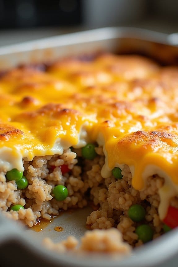 hearty turkey rice casserole