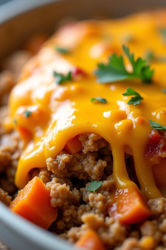 hearty turkey sweet potato casserole