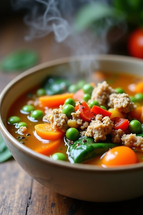 hearty turkey vegetable soup