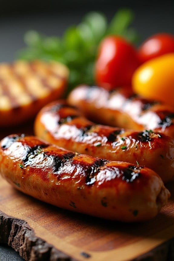 herb infused turkey sausages recipe