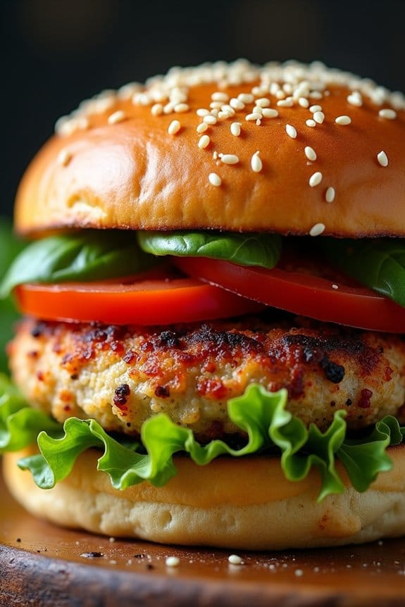 italian flavored turkey burgers