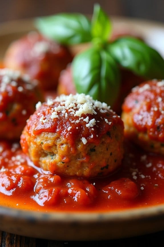 keto turkey meatballs recipe