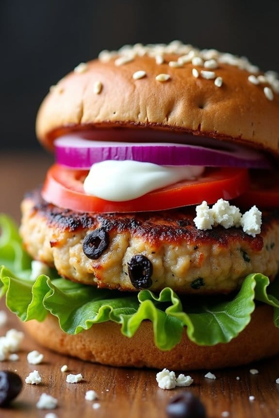 mediterranean turkey burger recipe