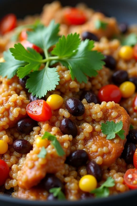 nutritious tex mex skillet meal