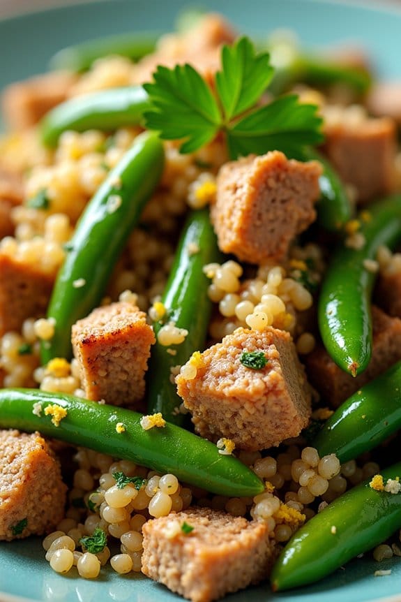 nutritious turkey quinoa salad