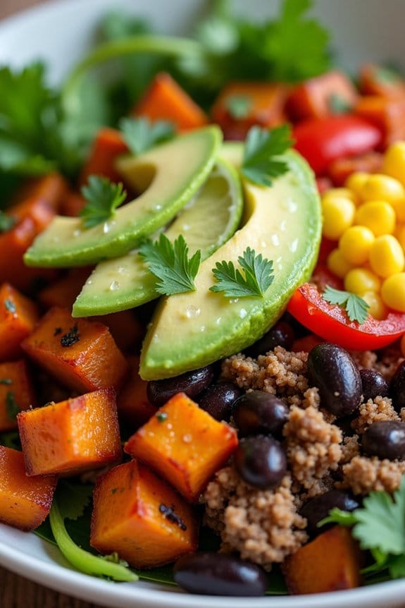 nutritious turkey taco bowl
